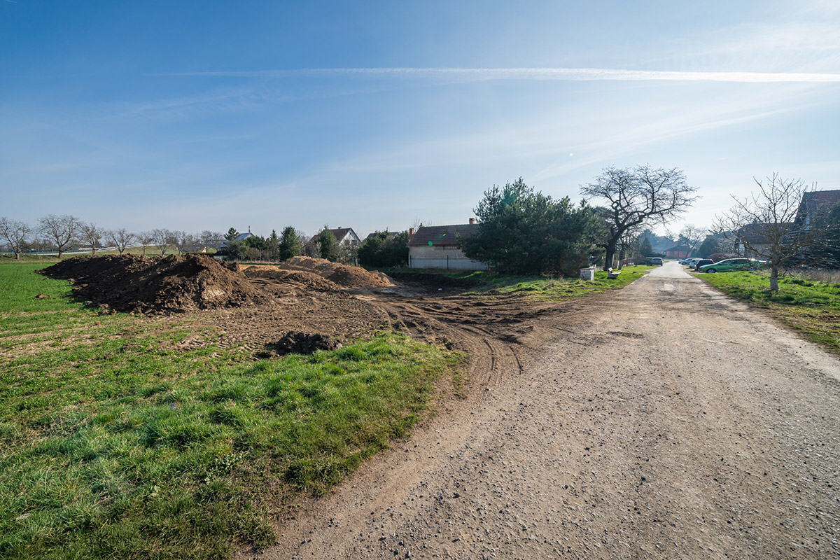 Okolí projektu — Lužec nad Vltavou